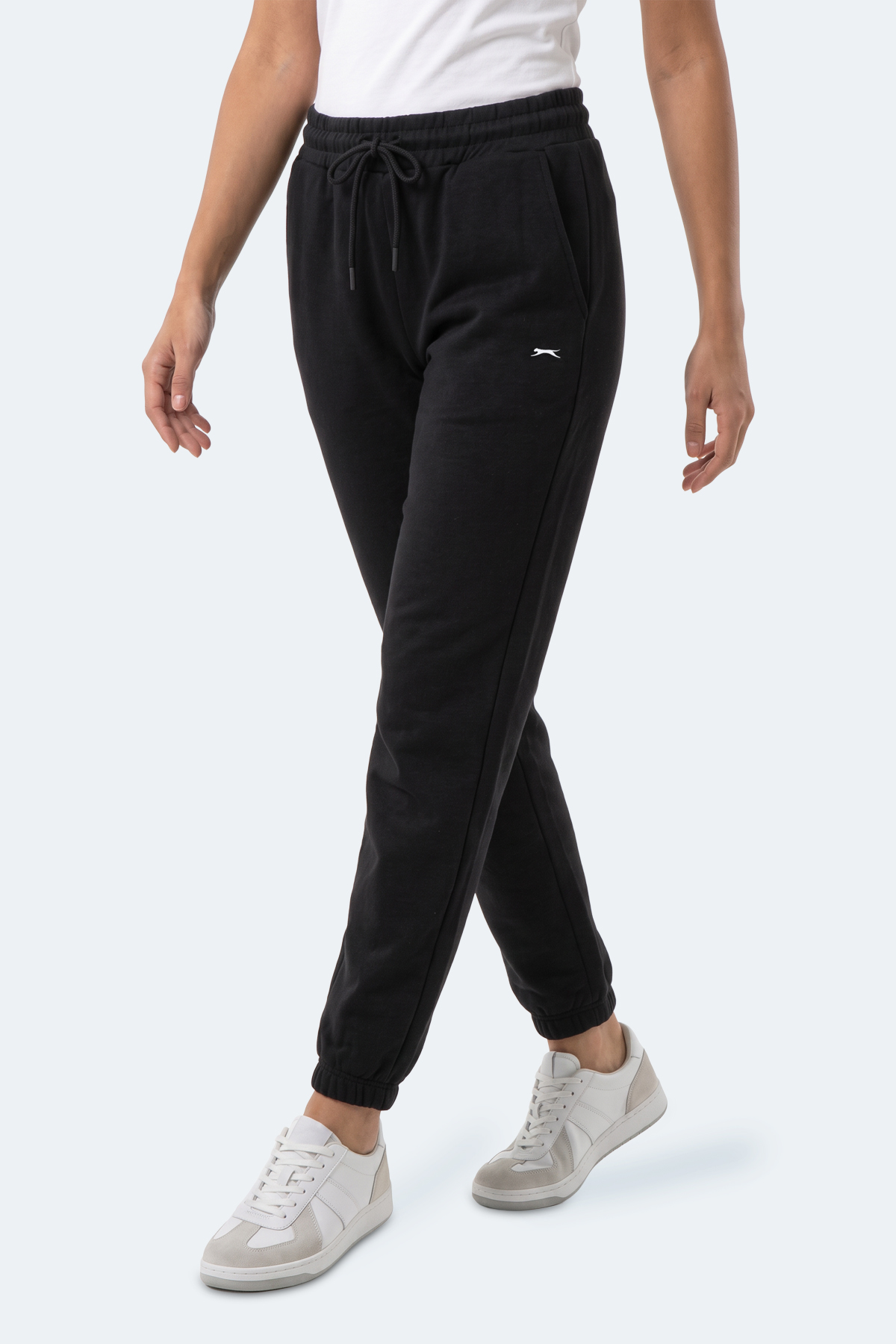 SLAZENGER MERYA I Kadın Siyah Eşofman Altı görsel 6