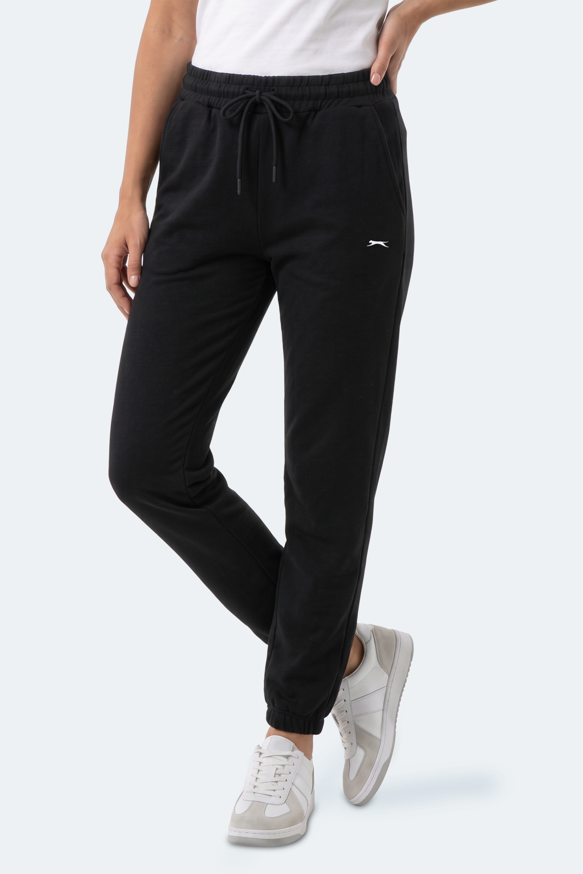 SLAZENGER MERYA I Kadın Siyah Eşofman Altı görsel 8