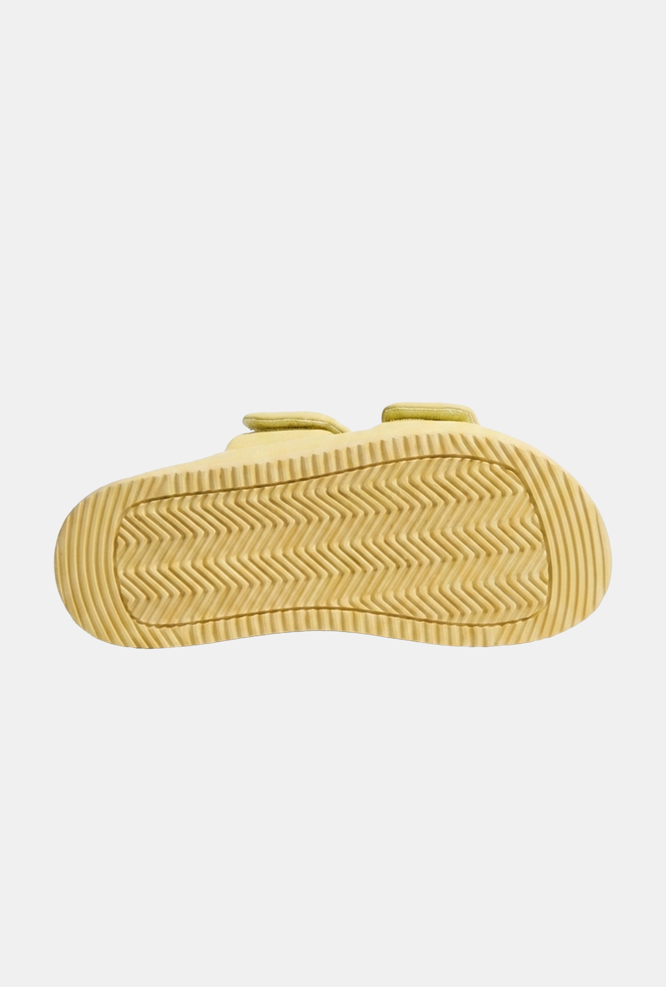 It's Basic Kadın Sarı Mikrofiber Deri İthal Özel Tasarım Yüksek Taban Sandalet Terlik görsel 3