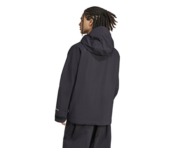 Adidas Xpr Gtx 3L Jkt Erkek Outdoor Montu IZ0371 Siyah görsel 2