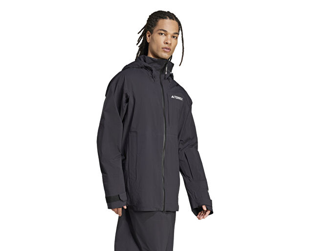 Adidas Xpr Gtx 3L Jkt Erkek Outdoor Montu IZ0371 Siyah görsel 3