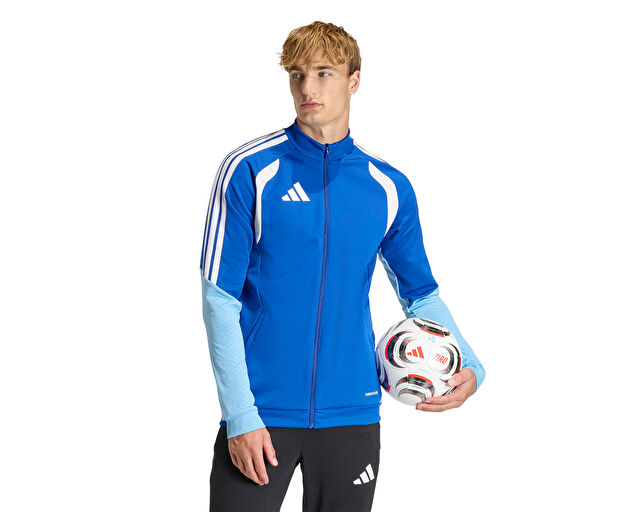 Adidas Tiro 26 Competition Tr Jkt Erkek Futbol Kamp Ceketi KA7675 Mavi