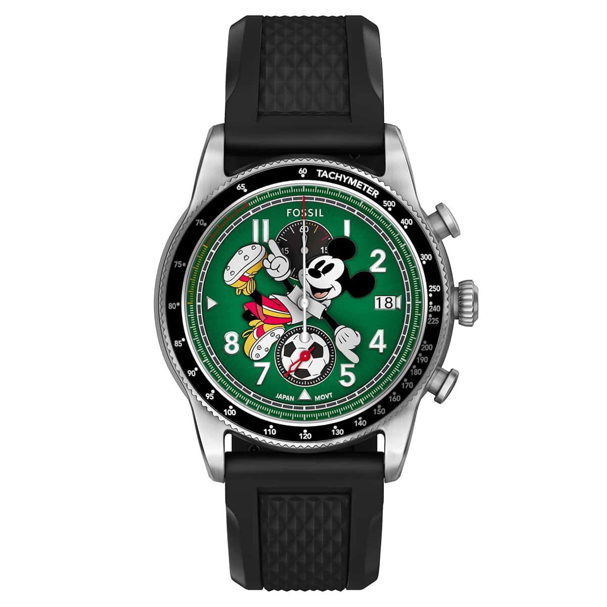 FOSSİL FLE1203 x Limited-Edition Mickey Mouse Soccer Erkek Kol Saati