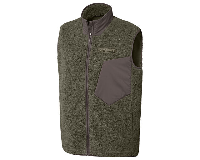 Adidas Xpl Hp Fl Vst Erkek Günlük Polar Yelek IW0238 Haki