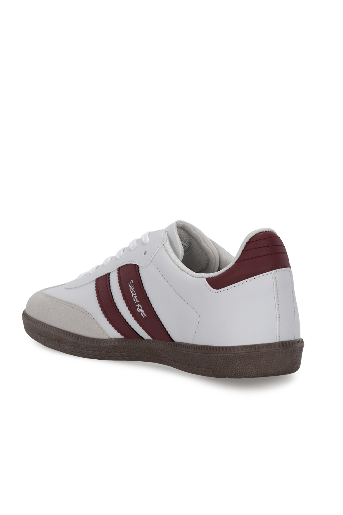 SLAZENGER INDIA Kadın Beyaz / Bordo Günlük Spor Ayakkabısı görsel 3
