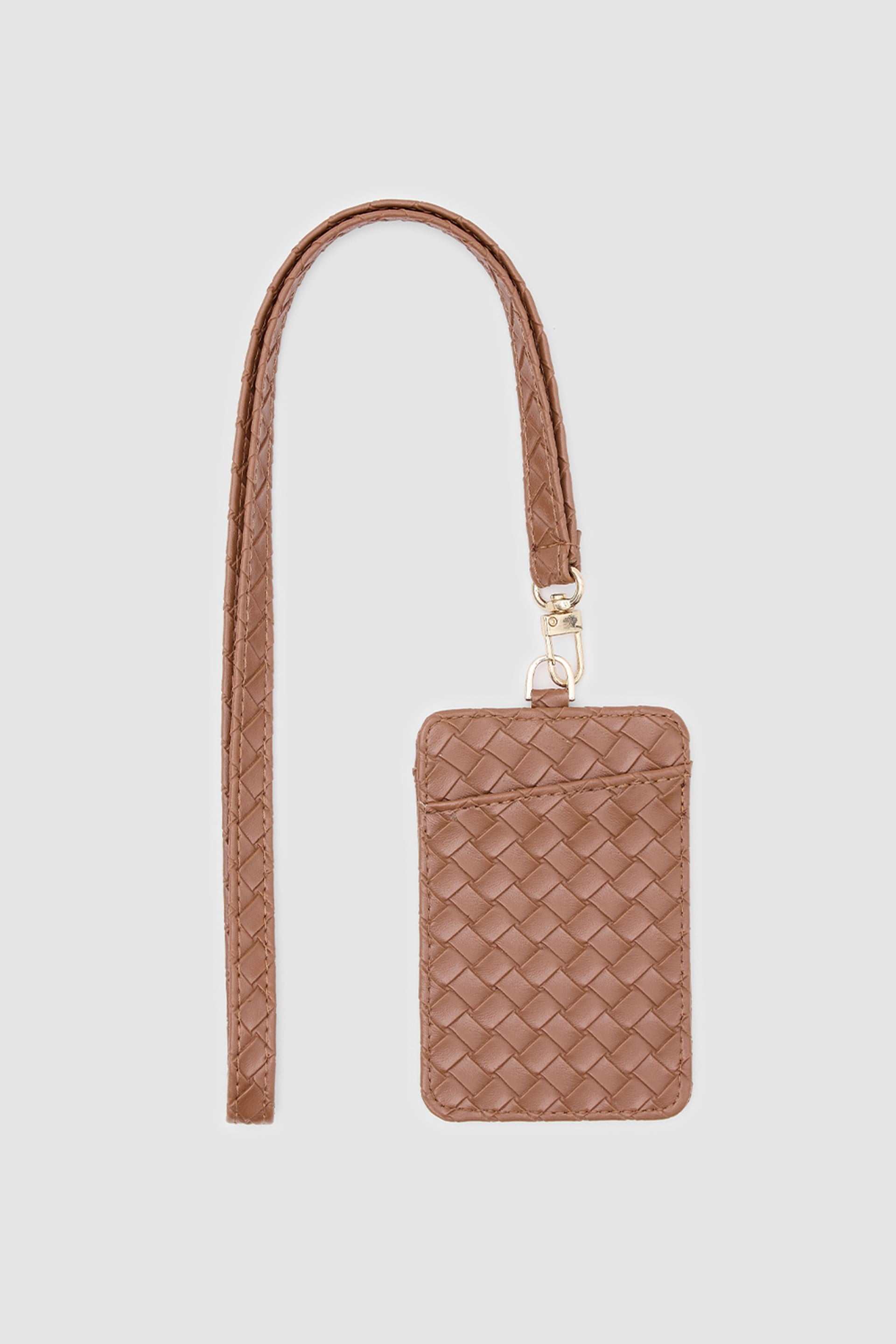 Shulebags Office Business Askılı Kadın Kartlık Taba görsel 3