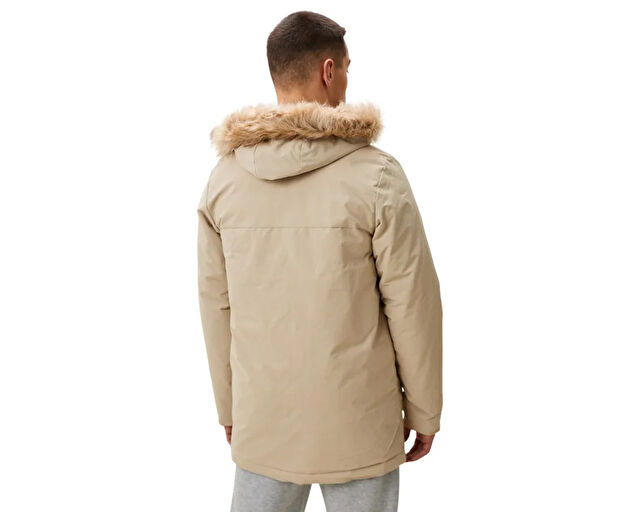 Adidas Paveric Fur Par Erkek Günlük Mont IX8886 Krem görsel 2