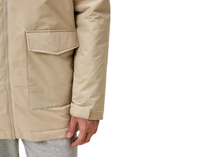 Adidas Paveric Fur Par Erkek Günlük Mont IX8886 Krem görsel 4