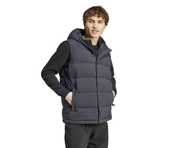 Adidas Helionic Vest Erkek Günlük Yelek IX8113 Siyah görsel 3