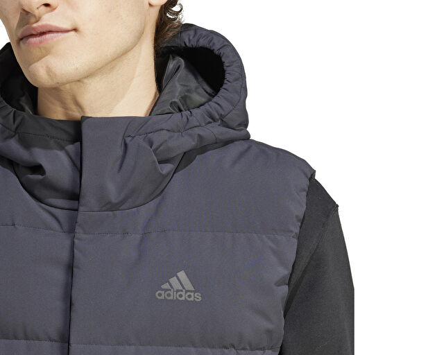 Adidas Helionic Vest Erkek Günlük Yelek IX8113 Siyah görsel 5