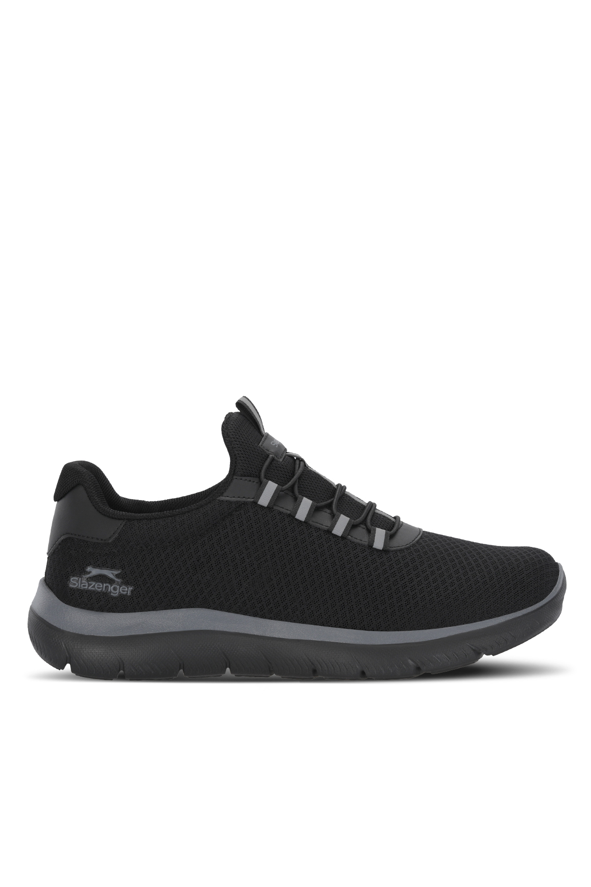 SLAZENGER FLEX FIT I Erkek Siyah / Siyah Koşu & Yürüyüş Spor Ayakkabısı