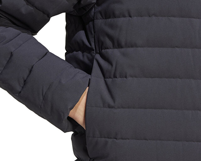 Adidas Helionic Lite J Erkek Günlük Mont IN6276 Siyah görsel 5