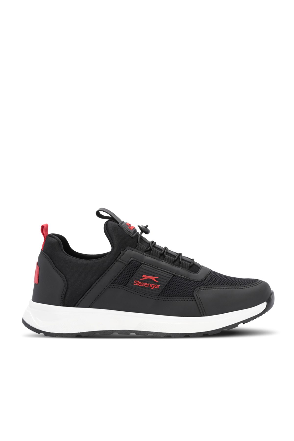 SLAZENGER TADDEO I Kadın Sneaker Ayakkabı Siyah / Kırmızı