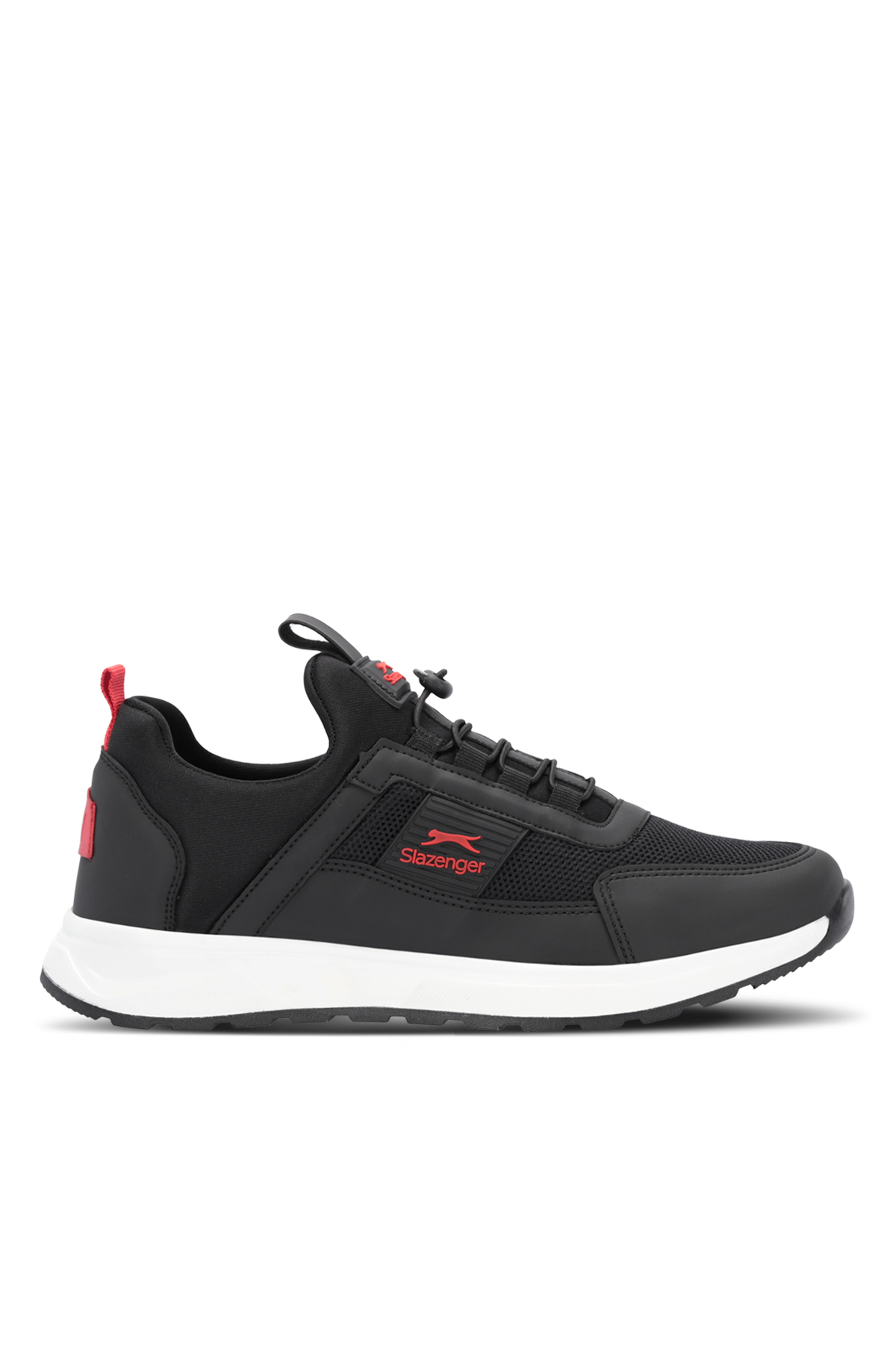SLAZENGER TADDEO I Erkek Sneaker Ayakkabı Siyah / Kırmızı