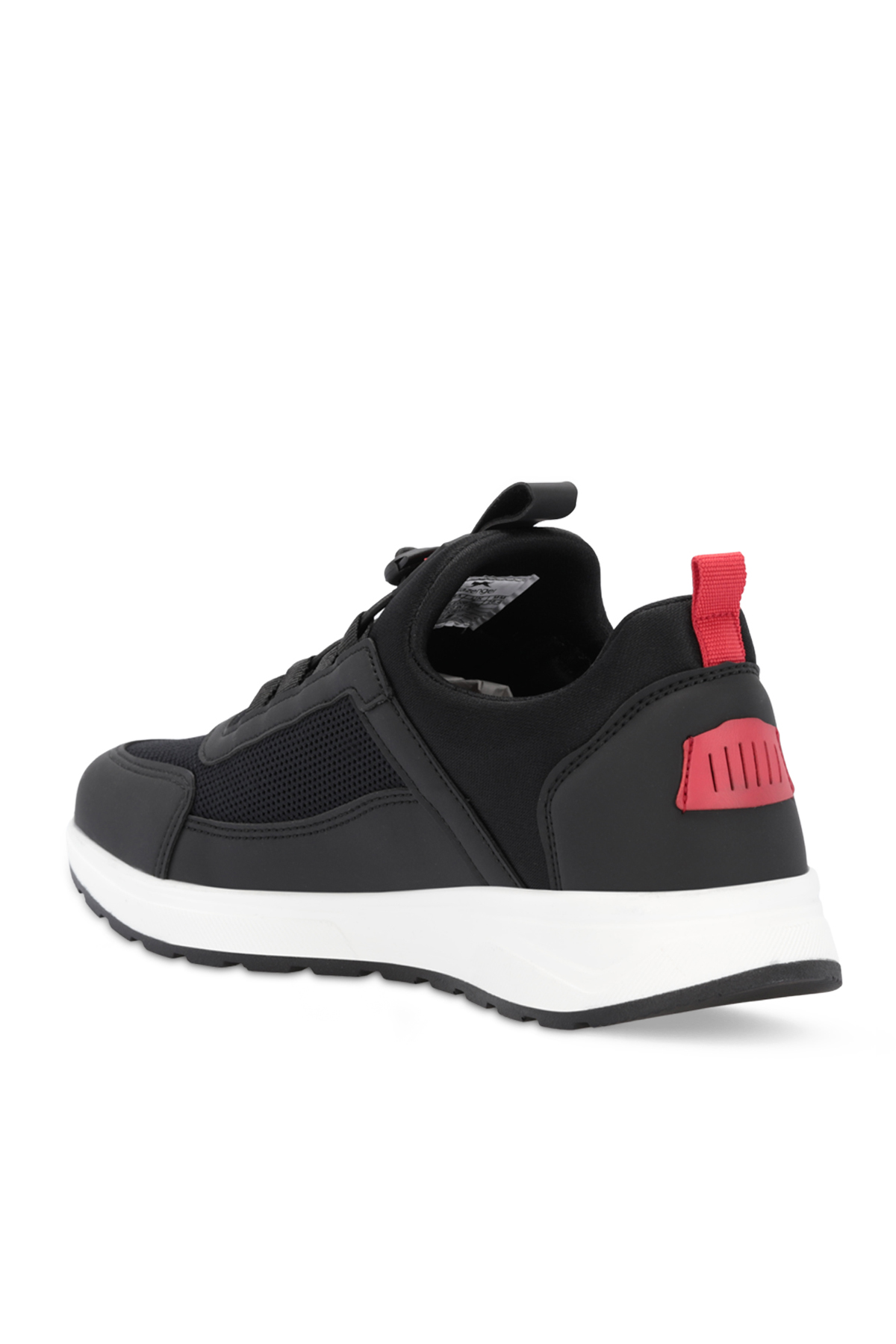 SLAZENGER TADDEO I Kadın Sneaker Ayakkabı Siyah / Kırmızı görsel 3