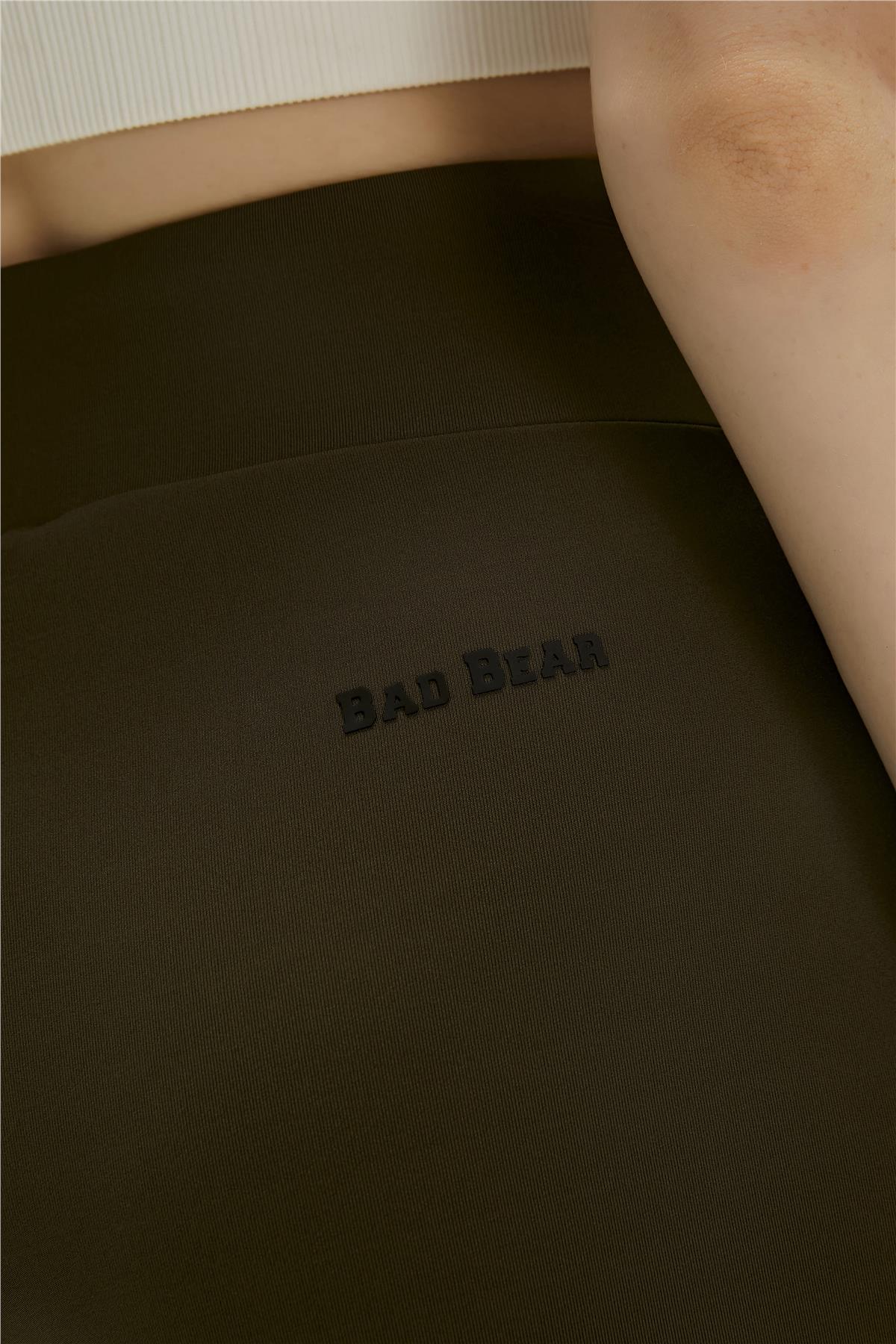 Bad Bear Lucca Haki Yeşil Uzun Kadın Tayt görsel 7