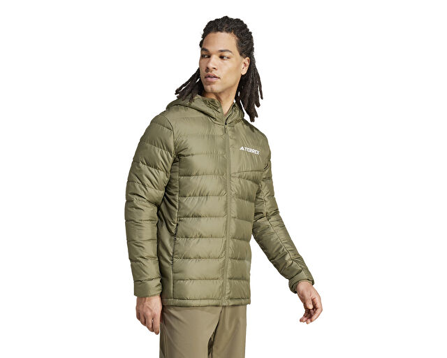 Adidas Terrex Mt Down Ho J Erkek Günlük Mont JE6715 Yeşil görsel 3