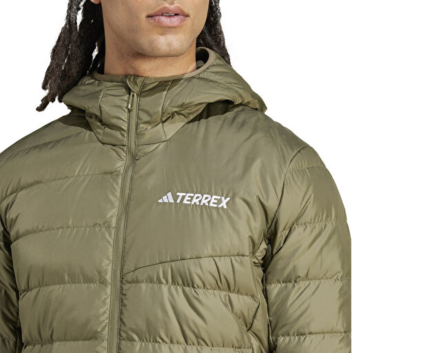 Adidas Terrex Mt Down Ho J Erkek Günlük Mont JE6715 Yeşil görsel 5