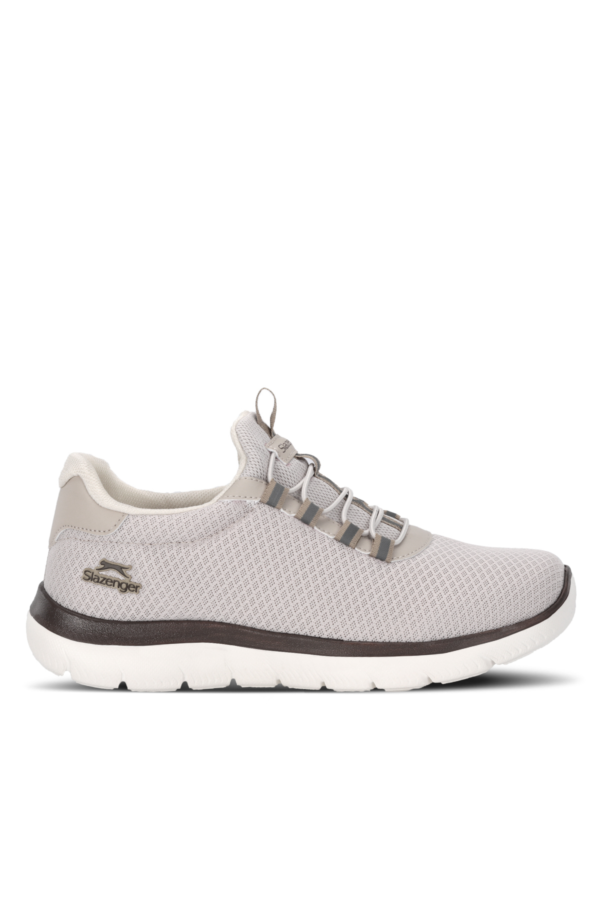 SLAZENGER FLEX FIT I Kadın Bej Koşu & Yürüyüş Spor Ayakkabısı