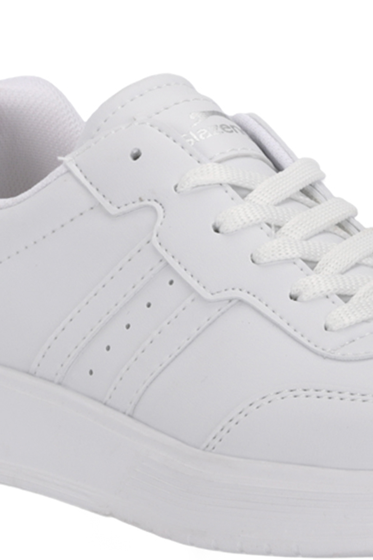 SLAZENGER ZIPPER I Kadın Beyaz Günlük Spor Ayakkabısı görsel 4