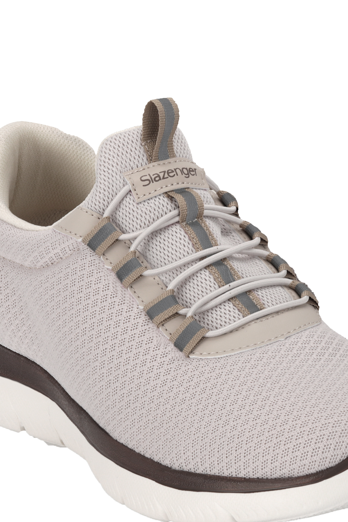 SLAZENGER FLEX FIT I Kadın Bej Koşu & Yürüyüş Spor Ayakkabısı görsel 4