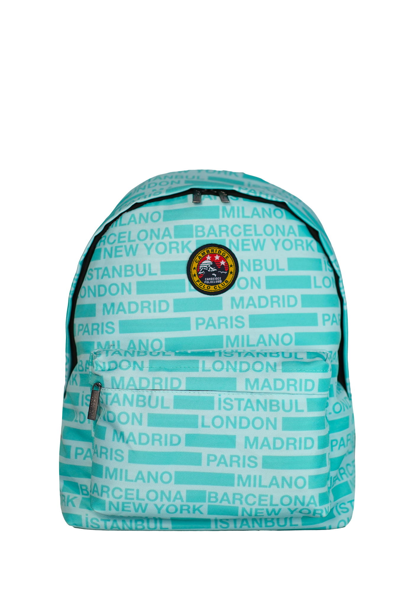 Cambridge Polo Club Cities II Ön Cepli Unisex Sırt Çantası