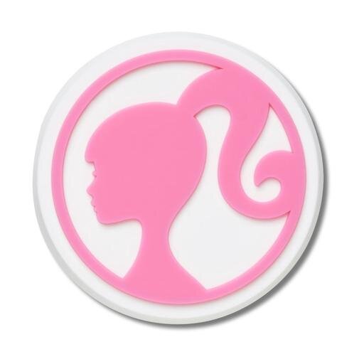 Crocs Barbie Head Pembe Jibbitz
