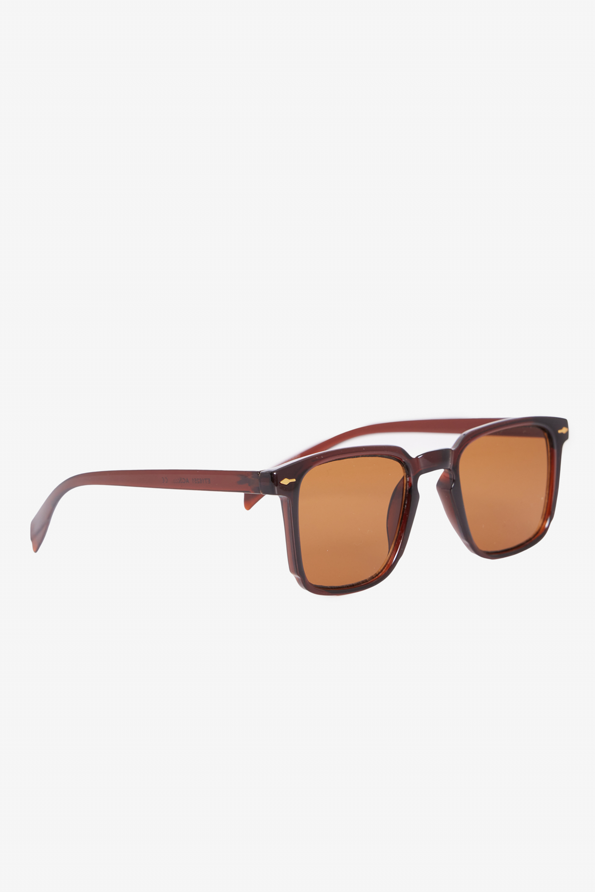 AC&Co / Altınyıldız Classics Erkek Kahverengi UV 400 Korumalı Kemik Güneş Gözlüğü görsel 2