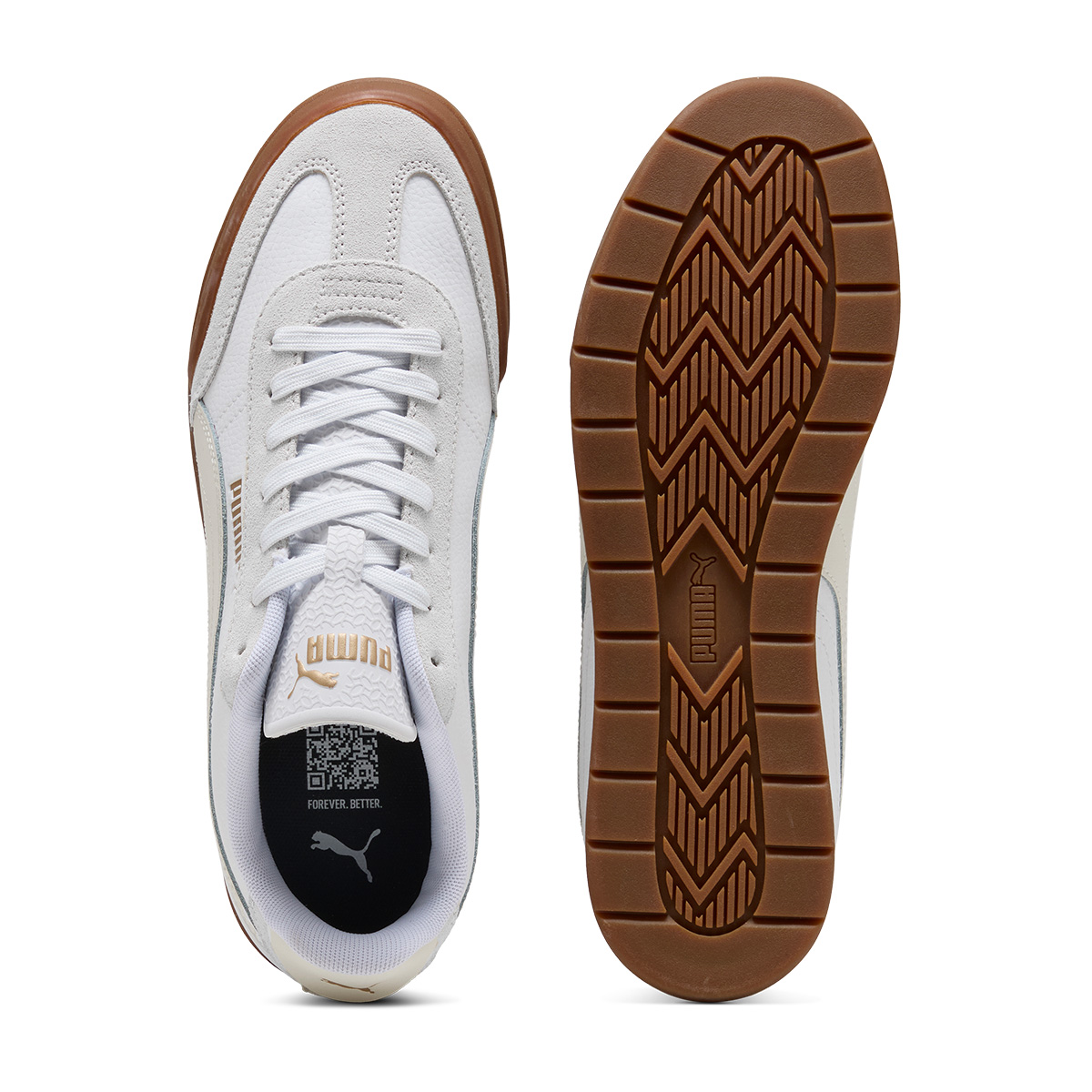 Puma Super Turino Erkek Beyaz Sneaker görsel 5