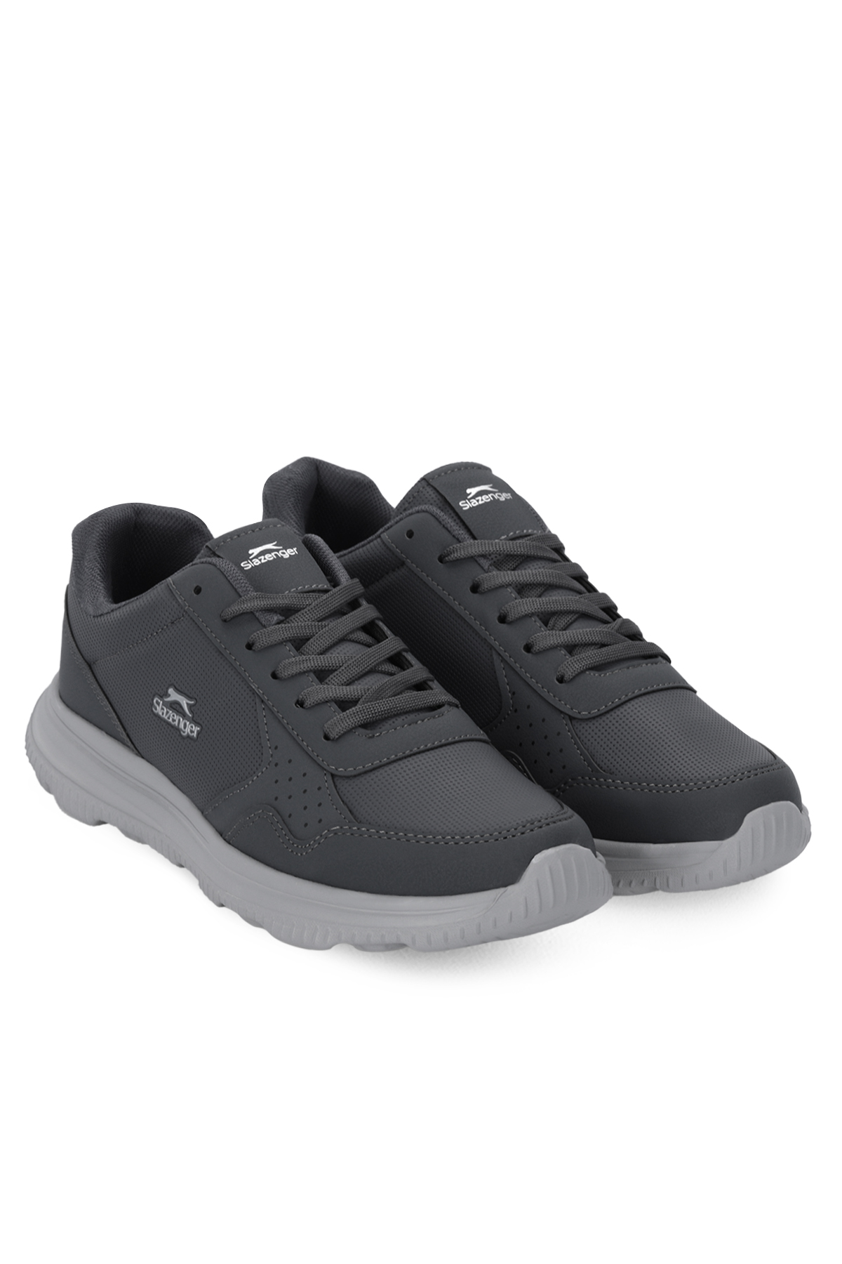 SLAZENGER EVEREST I Erkek Koyu Gri Koşu & Yürüyüş Spor Ayakkabısı görsel 2