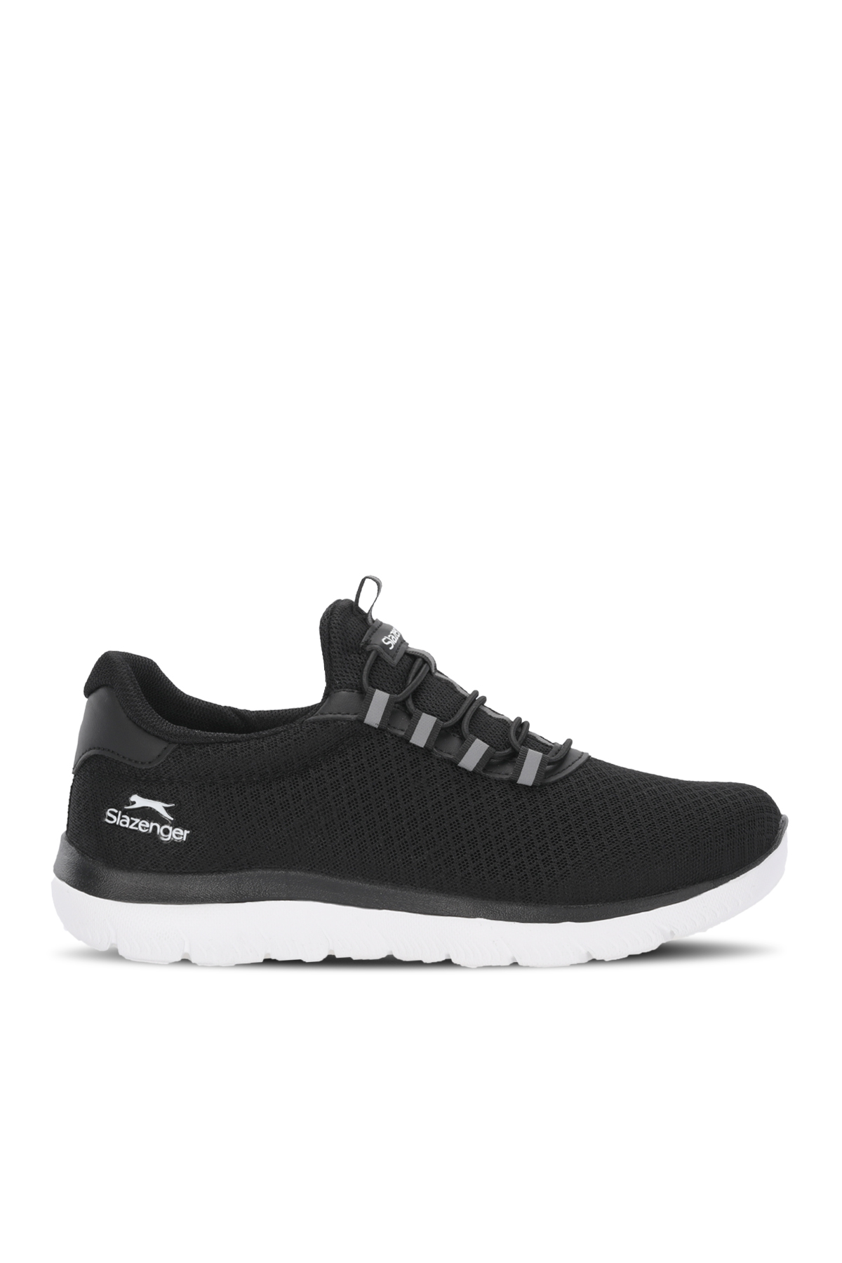 SLAZENGER FLEX FIT I Kadın Siyah / Beyaz Koşu & Yürüyüş Spor Ayakkabısı