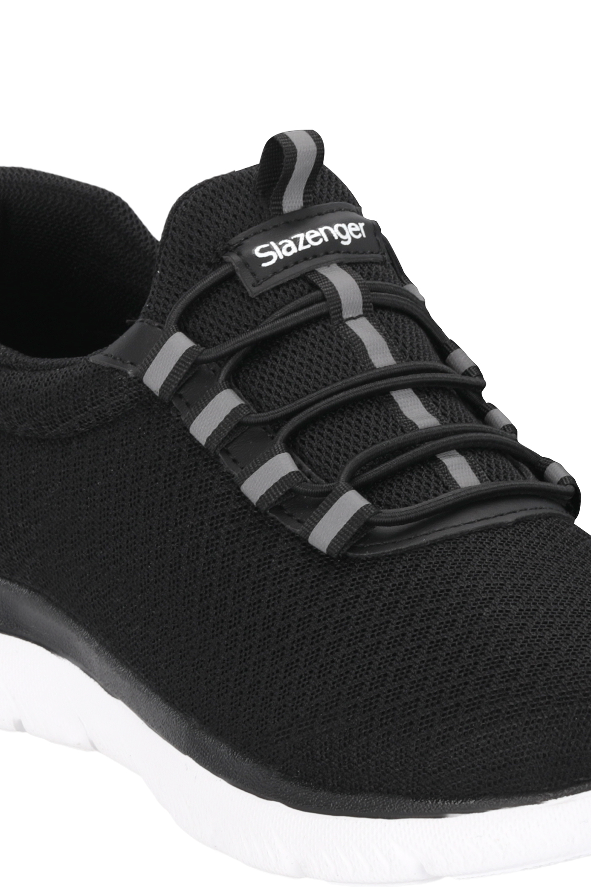 SLAZENGER FLEX FIT I Kadın Siyah / Beyaz Koşu & Yürüyüş Spor Ayakkabısı görsel 4