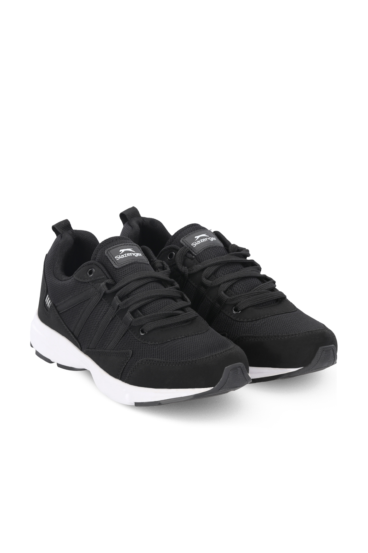 SLAZENGER POLISH I Kadın Siyah / Beyaz Koşu & Yürüyüş Spor Ayakkabısı görsel 2