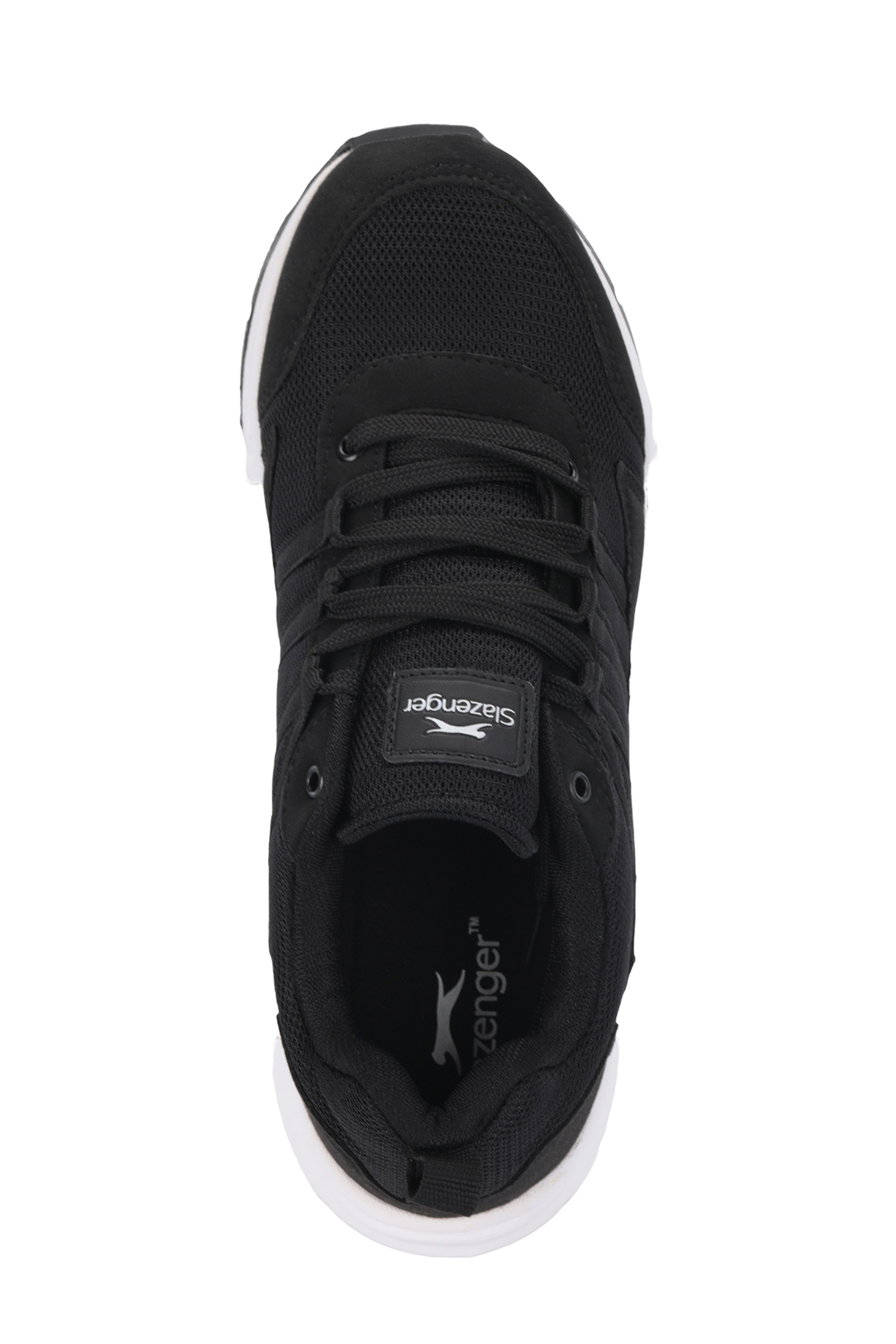 SLAZENGER POLISH I Erkek Siyah / Beyaz Koşu & Yürüyüş Spor Ayakkabısı görsel 5