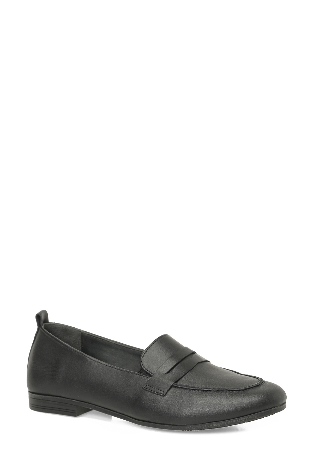 Polaris 327008.Z 6FX Siyah Kadın Loafer görsel 2
