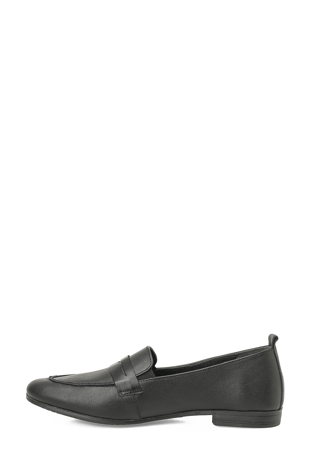 Polaris 327008.Z 6FX Siyah Kadın Loafer görsel 3