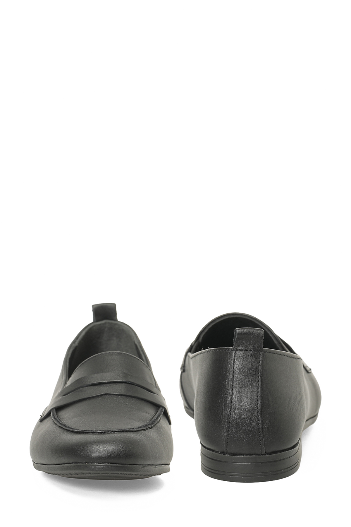 Polaris 327008.Z 6FX Siyah Kadın Loafer görsel 5