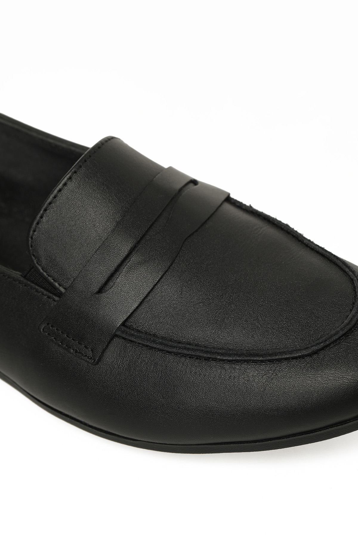 Polaris 327008.Z 6FX Siyah Kadın Loafer görsel 7