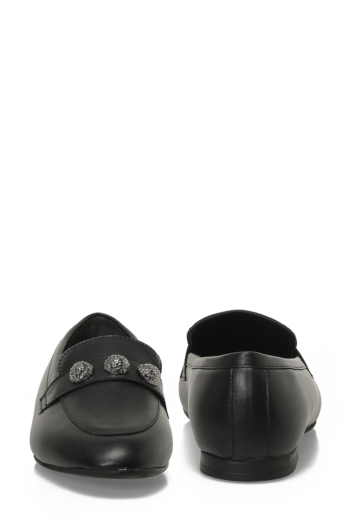 Butigo 26S-007 6FX Siyah Kadın Loafer görsel 5