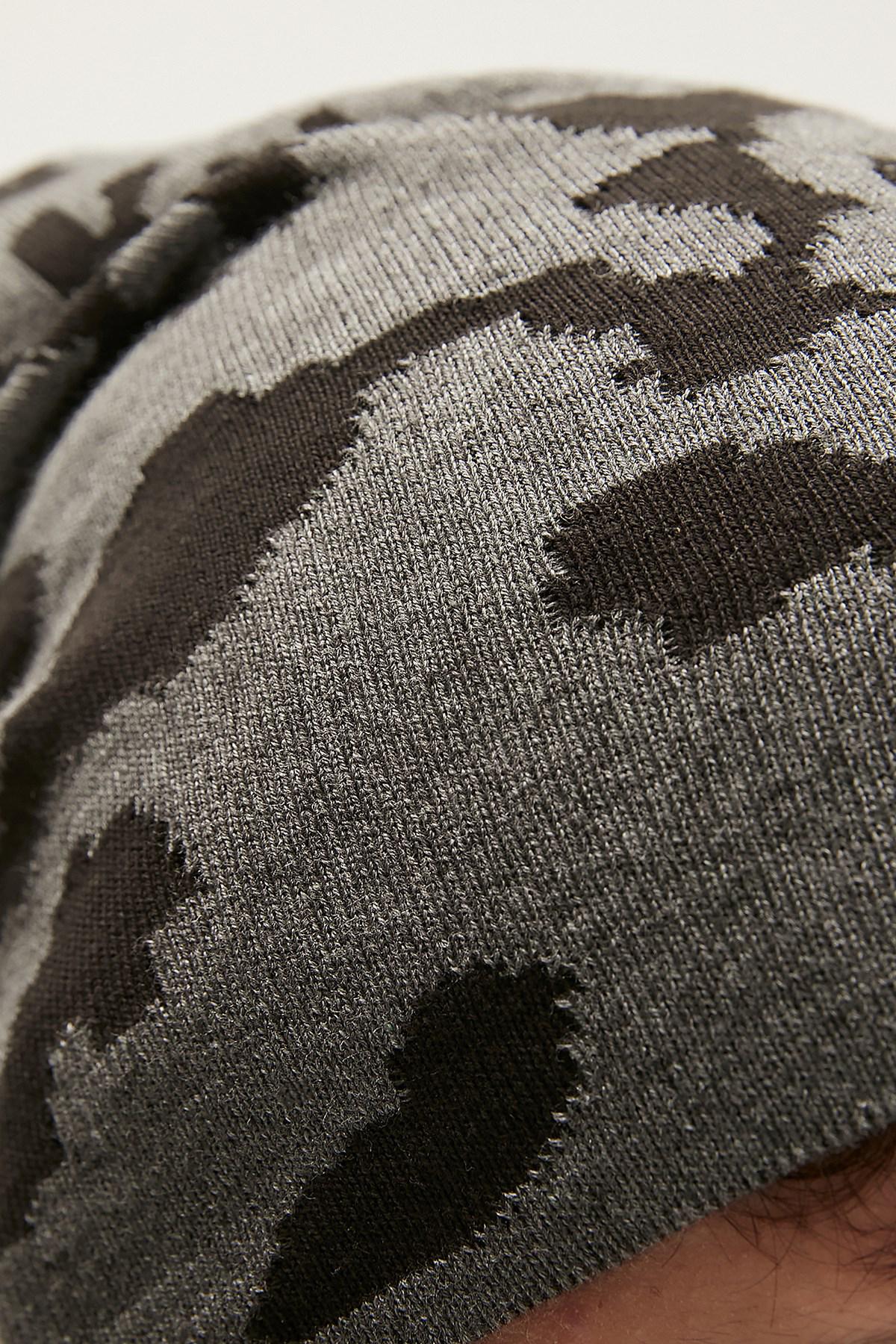 Bad Bear Camo Simple II Antrasit Kamuflaj Bere görsel 3