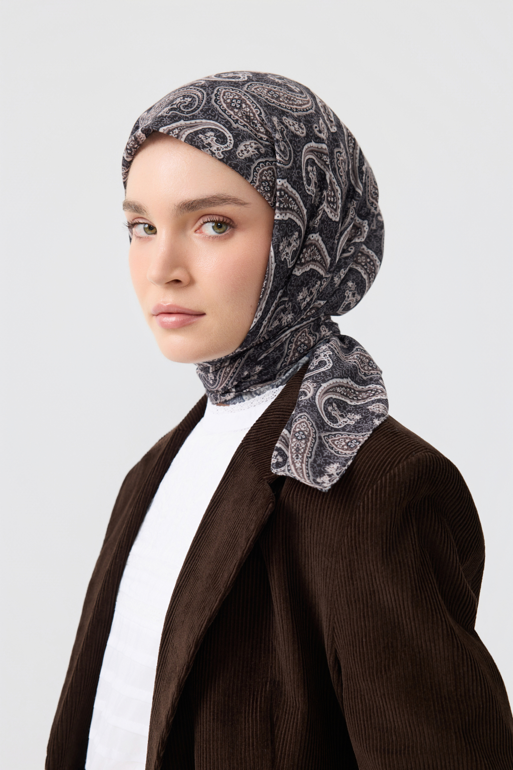 QEF Pamuk Eşarp Timeless Siyah