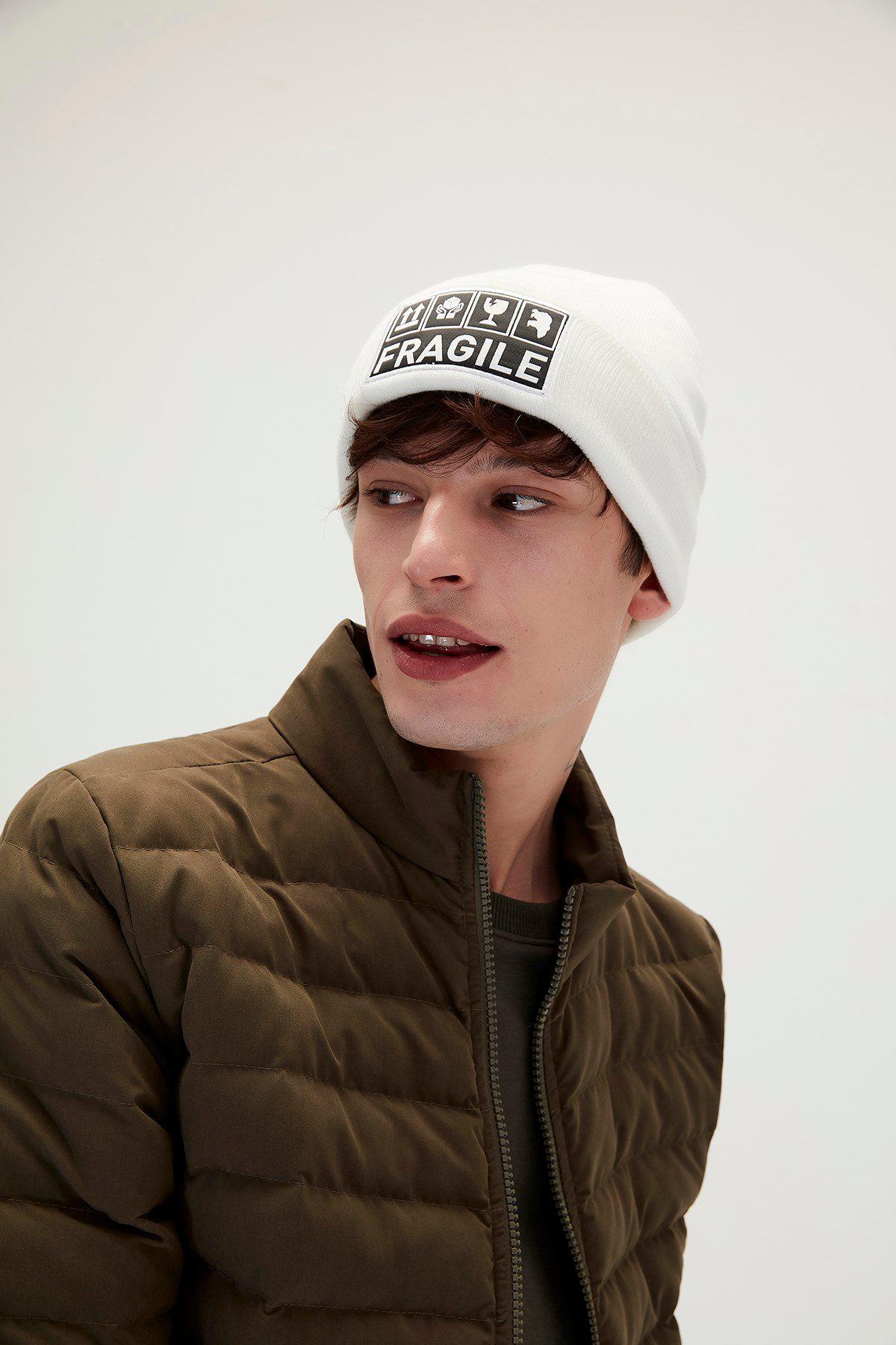 Bad Bear Fragile Off-White Beyaz Bere