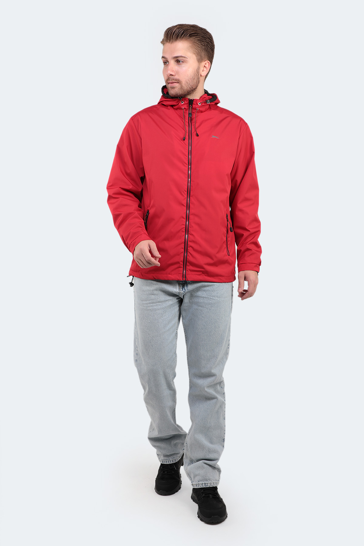 SLAZENGER OFANS Erkek Kaban Kırmızı görsel 7