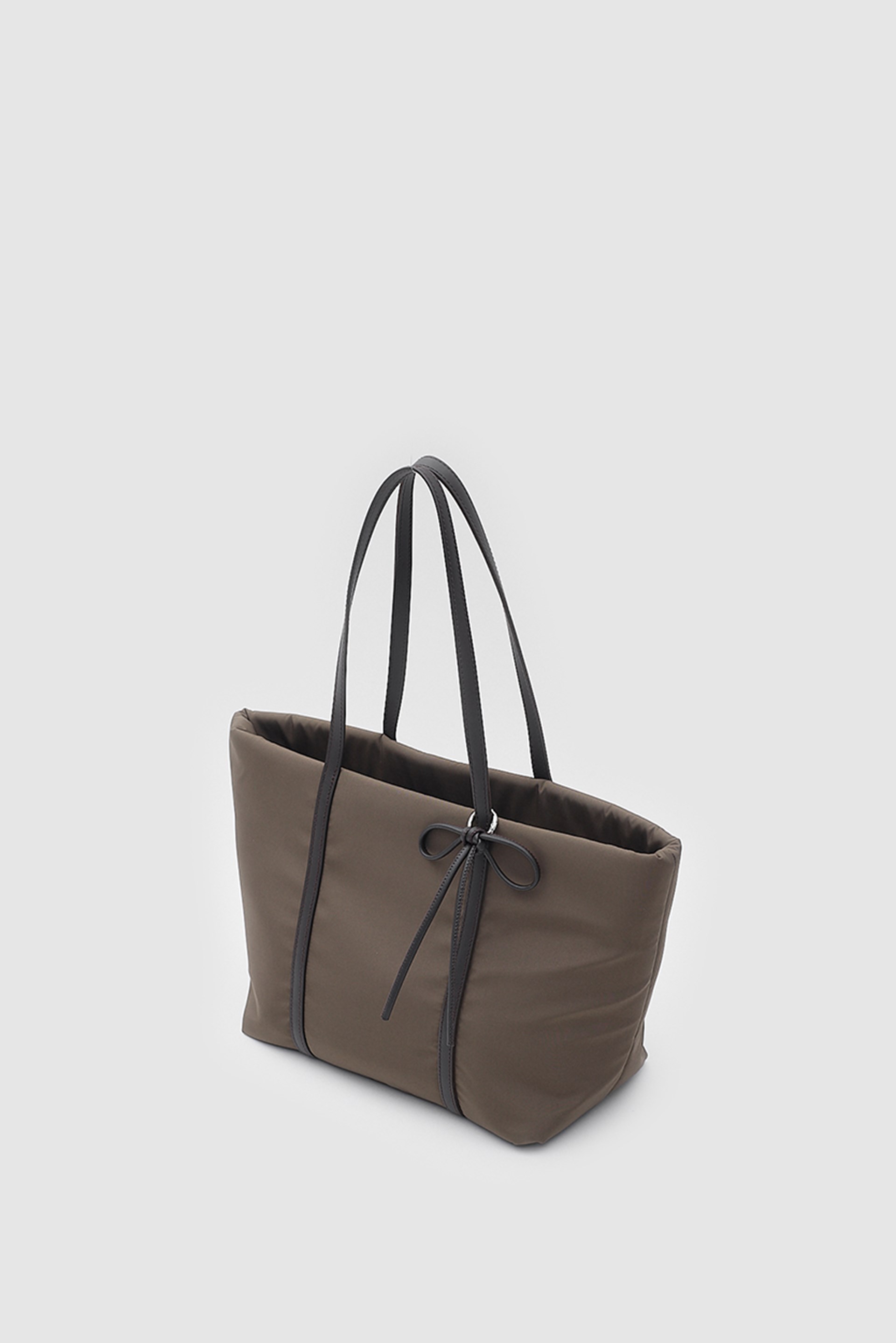 Shulebags Jersey Fiyonklu Omuz Çantası Kahve görsel 3