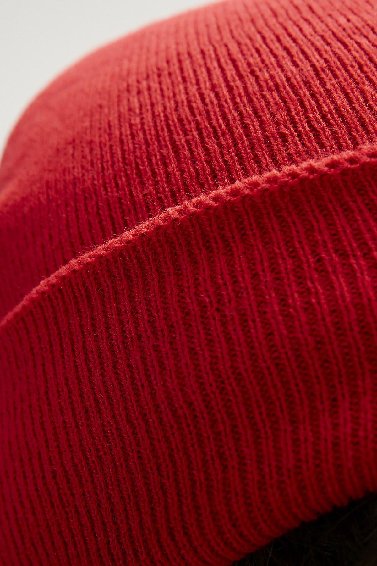 Bad Bear Bonfire Crimson Red Kırmızı Bere görsel 3