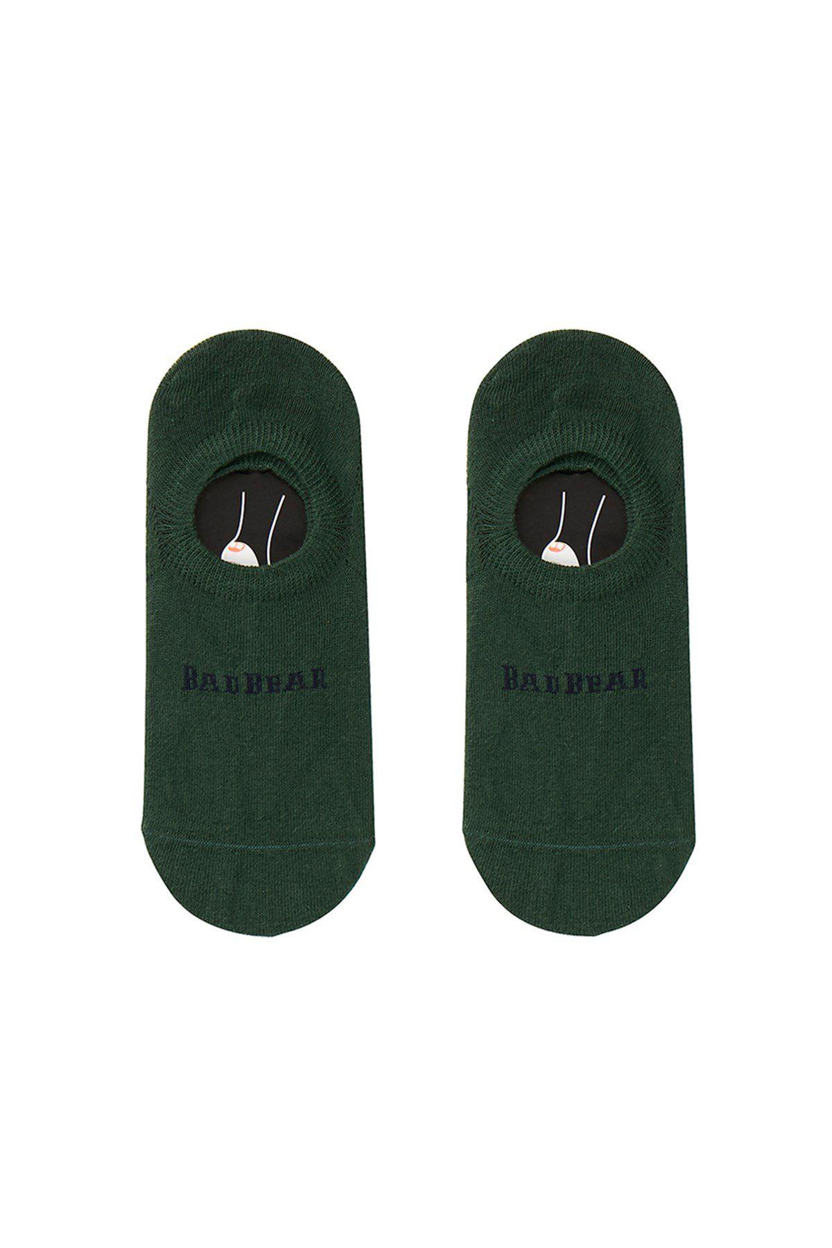 Bad Bear Core Tendo Forest Yeşil Unisex Kısa Patik Çorap