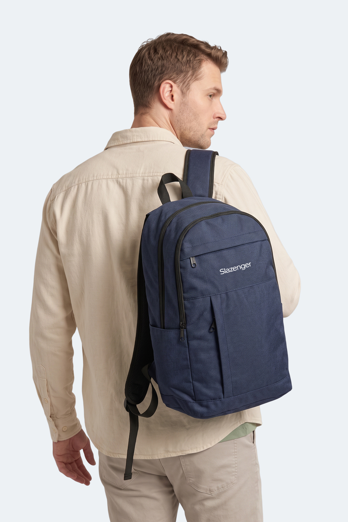 SLAZENGER LEROY Unisex Lacivert Sırt Çantası görsel 2