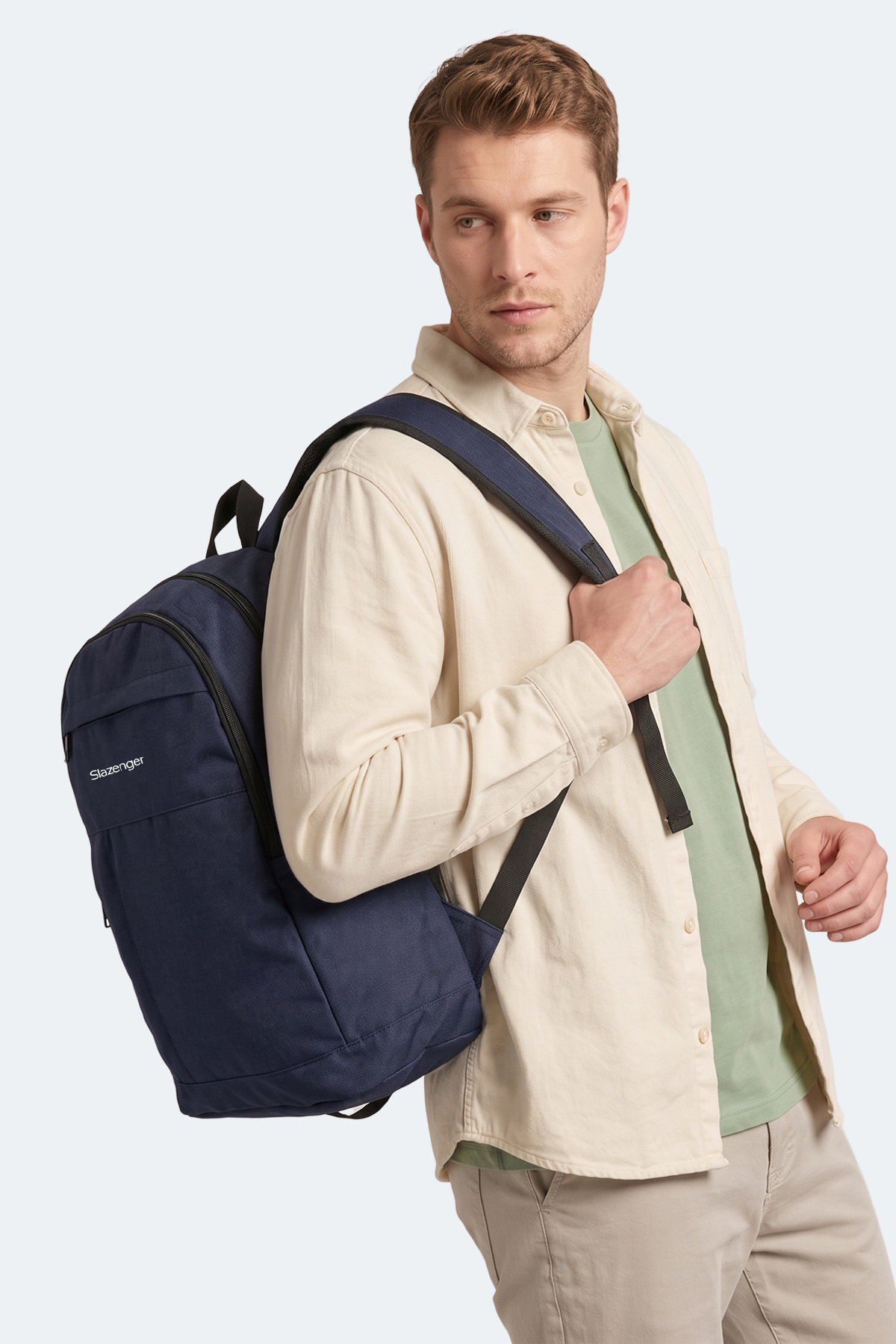 SLAZENGER LEROY Unisex Lacivert Sırt Çantası görsel 7