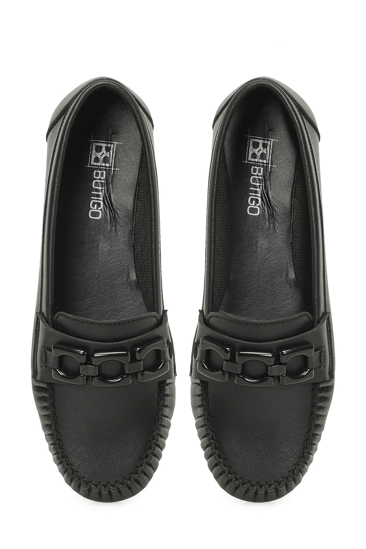 Butigo 25S-116 6FX Siyah Kadın Loafer görsel 4