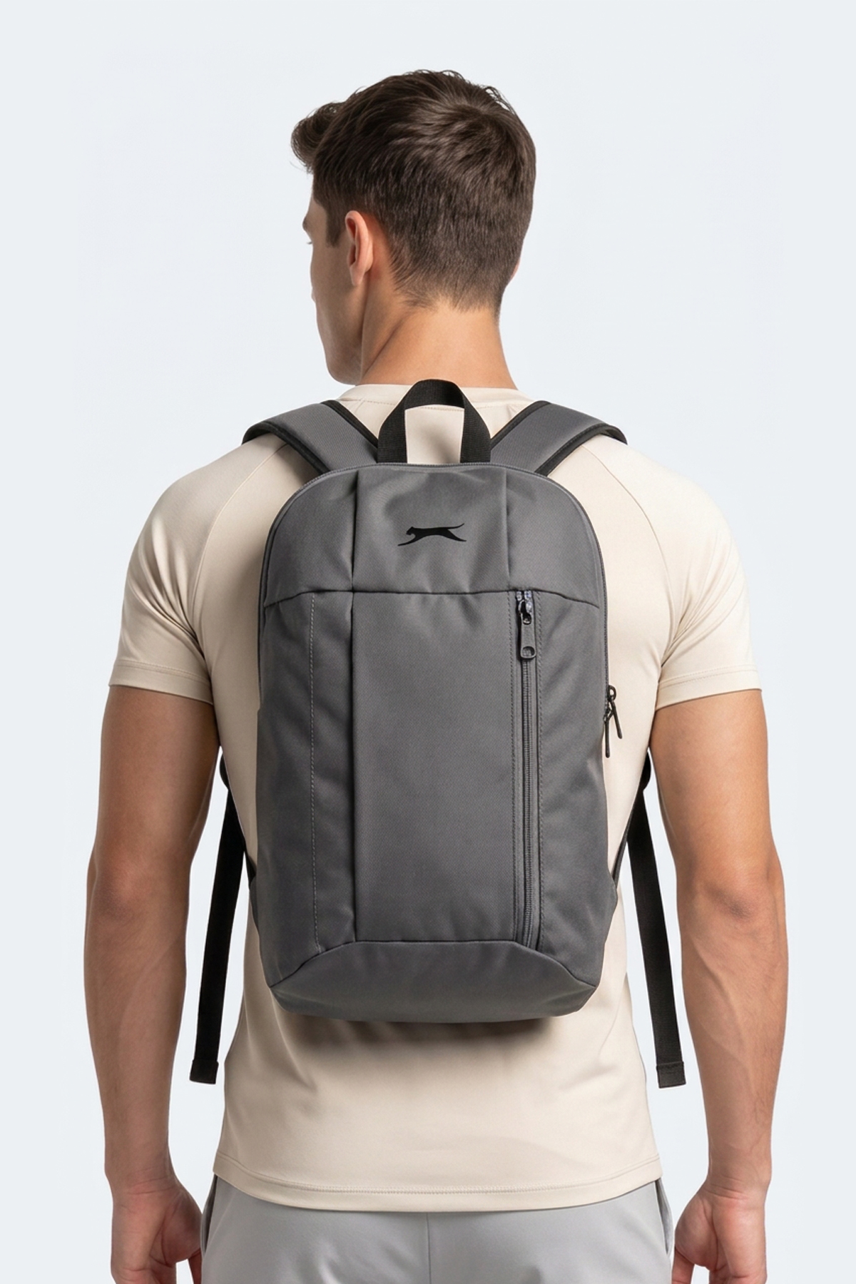 SLAZENGER GAVER I Unisex Koyu Gri Sırt Çantası görsel 2